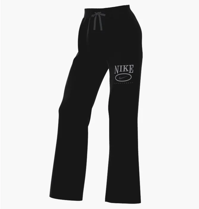 Штани жіночі Nike W Nsw Club Flc Mr Gx Wide Pnt Black HJ0869-010