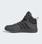 Кросівки жіночі Adidas Hoops 3.0 Mid Lifestyle Basketball Classic Fur Lining Winterized Shoes Black GZ6683