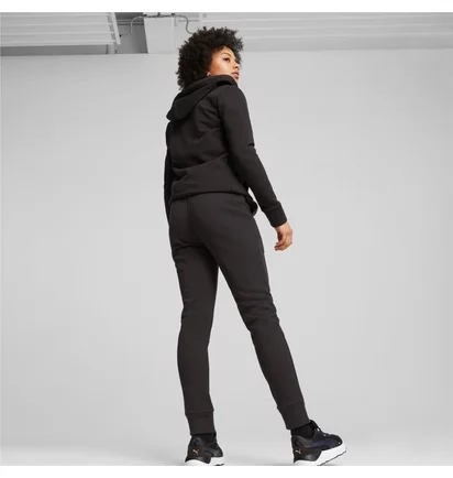 Спортивный костюм женский Puma Classics Hooded Fl Black 622637-01