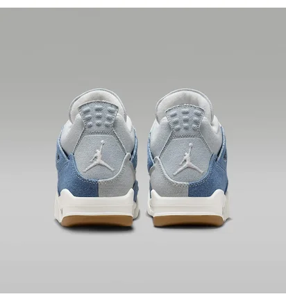 Кроссовки женские Air Jordan 4 Retro Tex Blue IB6716-100