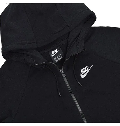 Толстовка женская Nike W NSW ESSNTL HOODIE FZ FLC Black BV4122-010