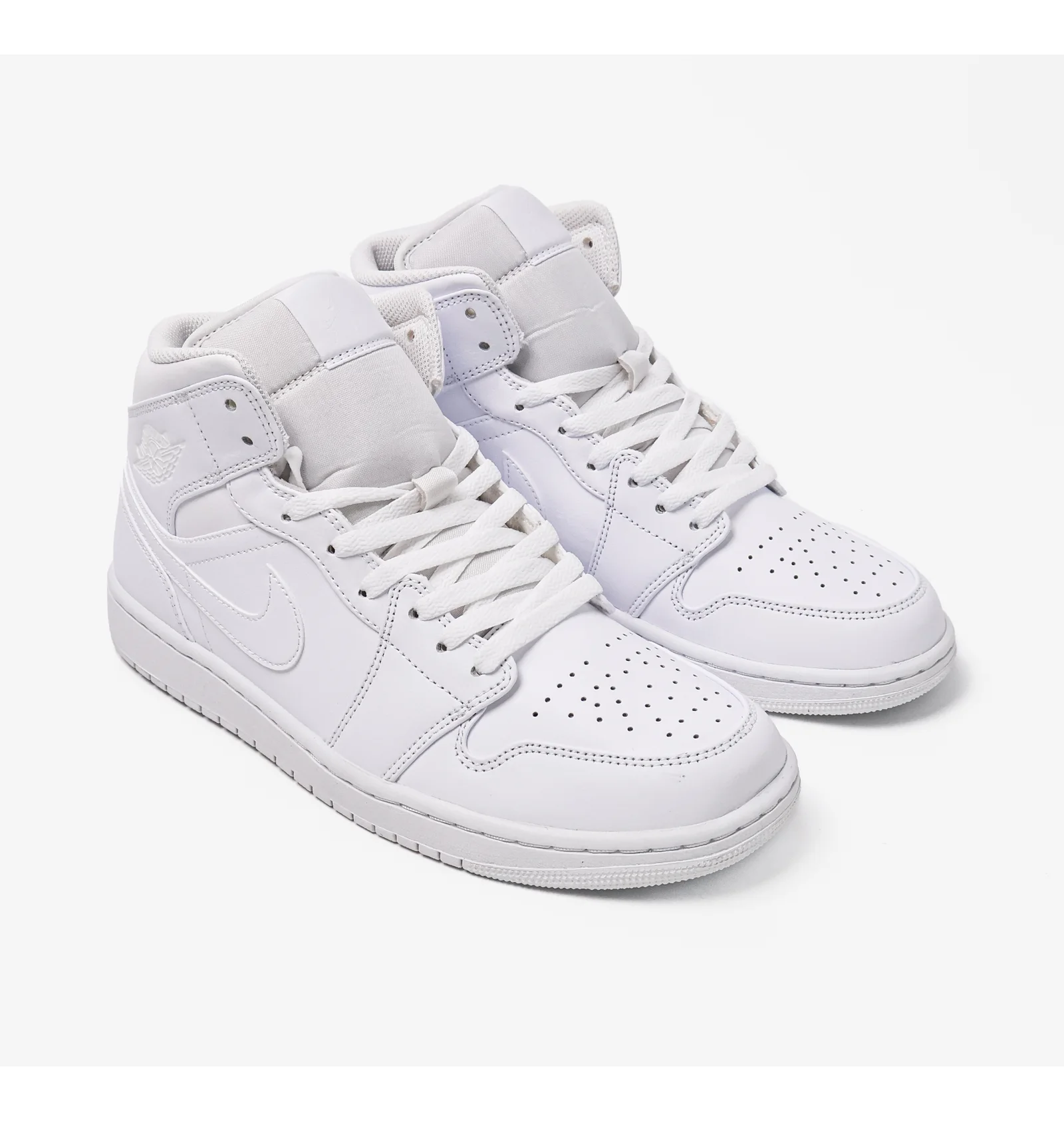 Nike Air Jordan 1 ホワイト ᐉ Кросівки чоловічі Air Jordan 1 Mid White 554724-136 - придбати