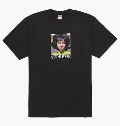 Футболка чоловіча Supreme Aretha Black SS26ARETHATEEBLACK