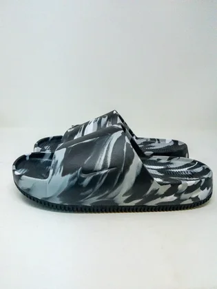 Тапочки мужские Nike Calm Se Slide Black/Light Blue FV5637-001