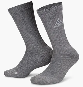 Носки унисекс Nike Acg Kelley Ridge Crew 2.0 Socks Grey (1 пара) DA2599-065