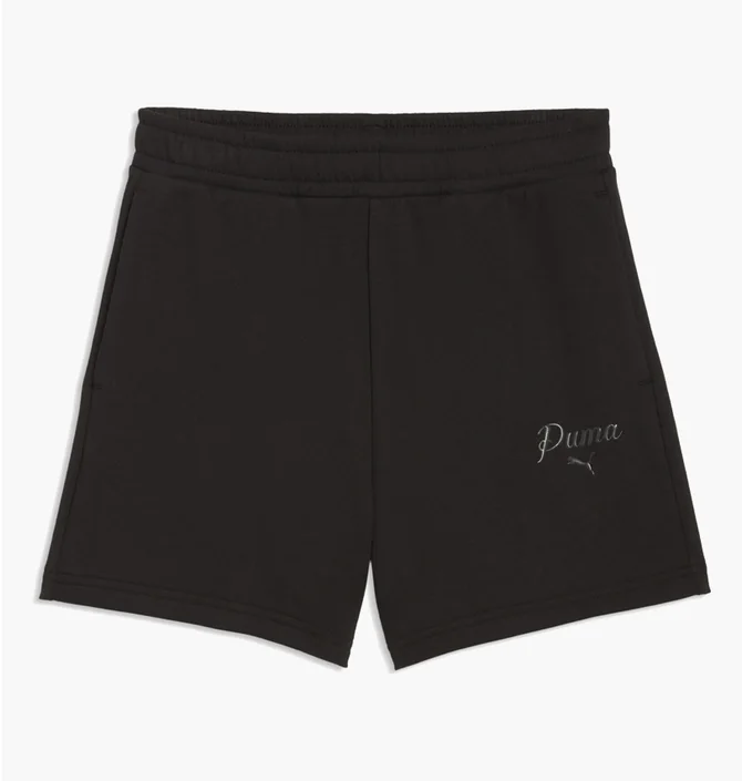 Шорти дитячі Puma Ess Script High Waist Black 692544-01