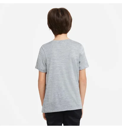 Футболка детская Nike Dri-Fit Hbr Ss Top Grey DA0282-084