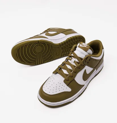 Кроссовки мужские Nike Dunk Low Olive/White DV0833-105