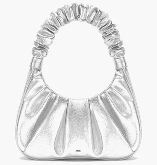 Сумка жіноча JW PEI Gabbi Metallic Ruched Hobo Handbag Metallic BB2023BG60833JWP