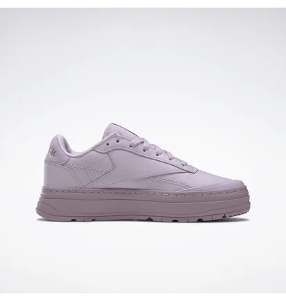 Кроссовки женские Reebok Club C Double Geo Womens Shoes Pink Gy1378