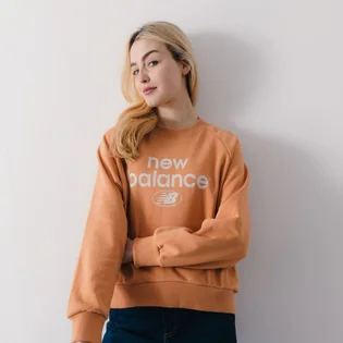Світшот жіночий New Balance Sweat Crew Graphic Essential Orange WT31508SEI