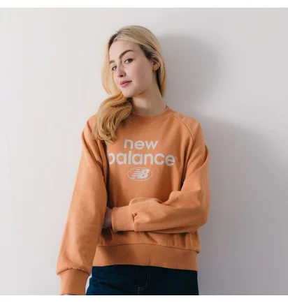 Світшот жіночий New Balance Sweat Crew Graphic Essential Orange WT31508SEI
