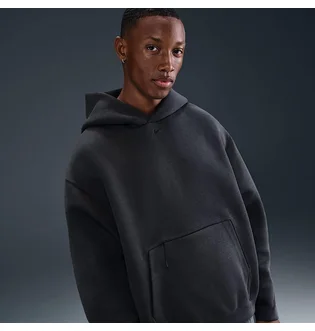 Худи мужское Nike Tech MenS Fleece Oversized Hoodie Black HV6535-060