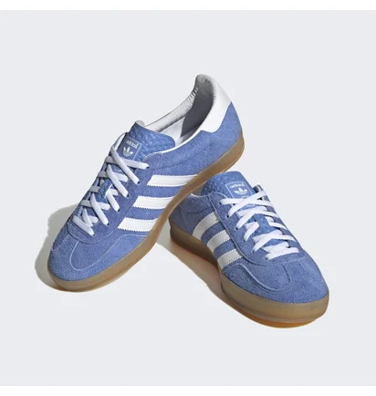 Кроссовки женские Adidas Gazelle Indoor Shoes Blue Hq8717