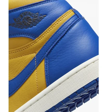 Кросівки жіночі Air Jordan Air 1 Retro High Og Blue/Yellow Fd2596-700