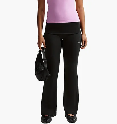 Штани жіночі Nike Sportswear Chill Knit Mid-Rise Tight Ribbed Black IF0240-010