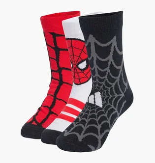 Носки Adidas Marvel Kids Spider-Man (3 пары) Multi JM1827
