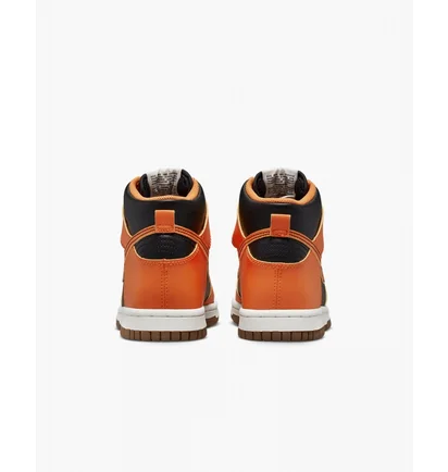 Кроссовки детские Nike Dunk High Orange/Black DB2179-004