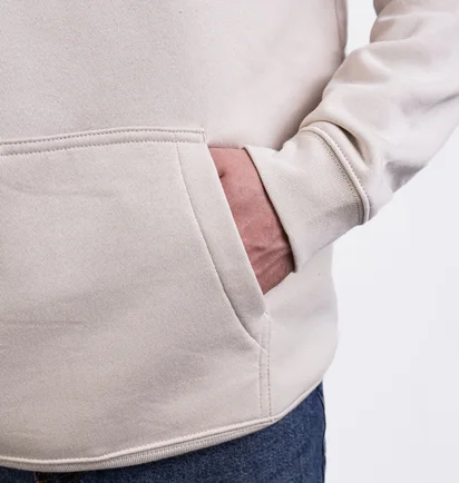 Худи мужское Gap Logo Hoodie Unbleached White 546844321
