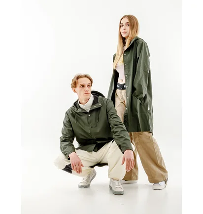 Пальто унісекс Rains Jackets Green 1202-GREEN