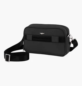 Сумка чоловіча Aeronautica Militare Urban Black AM-327