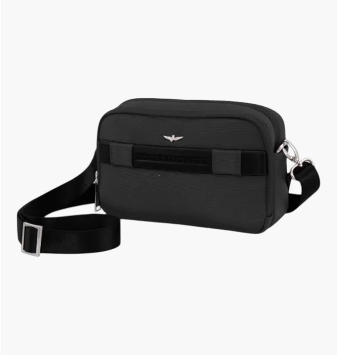 Сумка чоловіча Aeronautica Militare Urban Black AM-327