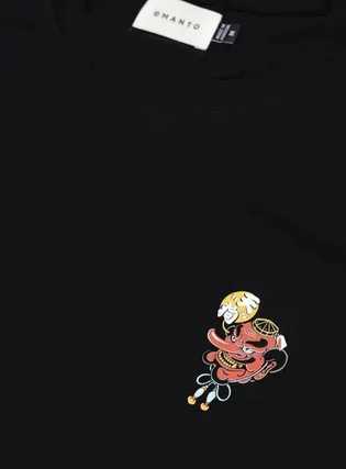 Футболка чоловіча Manto T-Shirt Tengu Black 3422