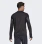 Лонгслив мужской Adidas Run Icon Full Reflective 3-Stripes Long Sleeve Tee Black HB7434