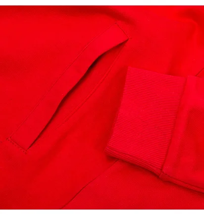 Толстовка мужская Jeep Hooded Sweatshirt Full Zip Star&Jeep Red O102572-R699