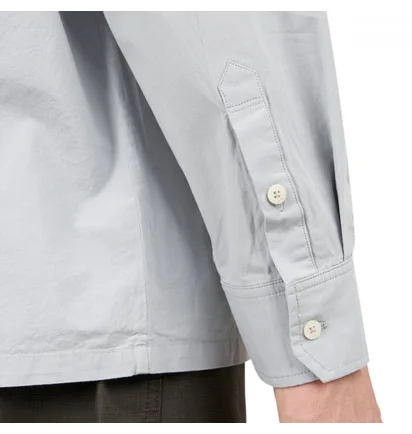 Рубашка унисекс Liberaiders Poplin Longsleeve Shirt Grey 711042201