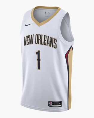 Майка чоловіча Nike Zion Williamson Pelicans Association Edition 2020 Nba Swingman Jersey White CW3601-107