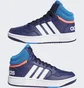 Кроссовки детские Adidas Hoops Mid Shoes Blue/White Gw0400