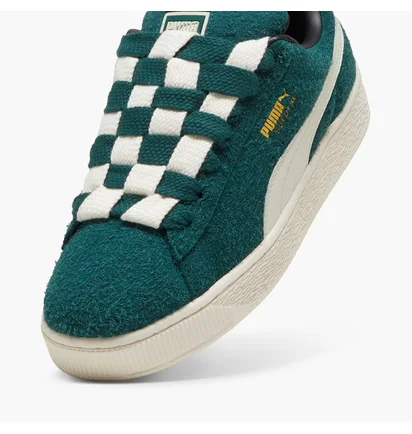 Кроссовки унисекс Puma Suede Xl Jackhammer Sneakers Green 398932-01