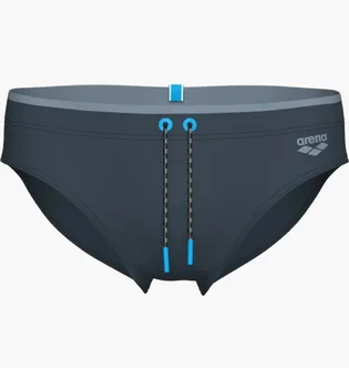 Плавки чоловічі Arena Solid Swim Briefs Grey 008886-550