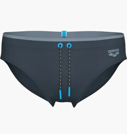Плавки мужские Arena Solid Swim Briefs Grey 008886-550
