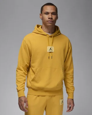 Худи мужское Air Jordan Essentials Statement Fleece Washed Pullover Hoodie Yellow FB7290-752