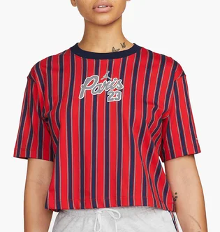 Футболка женская Air Jordan Paris Saint-Germain Graphic T-Shirt Red Dm4998-657