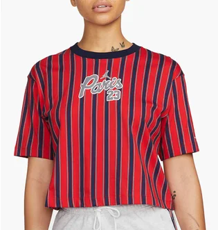 Футболка женская Air Jordan Paris Saint-Germain Graphic T-Shirt Red Dm4998-657