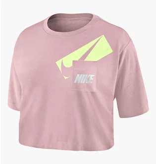 Футболка жіноча Nike W Nk Dry Grx Crop Top Pink DC7189-630