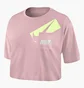 Футболка женская Nike W Nk Dry Grx Crop Top Pink DC7189-630