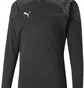 Кофта мужская Puma Long-Sleeve T-Shirt Teamcup Training 1/4 Zip Top Black 657982-003