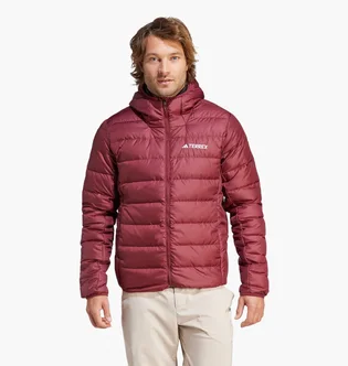 Пуховик чоловічий Adidas Terrex Multi Light Down Hooded Red IP6040