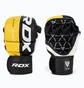 Рукавиці унісекс RDX Grappling Gloves Rex T6 Plus Orange/Black GGR-T6Y