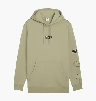 Худи мужское Puma Ess Logo Lab Execution Olive 688180-82