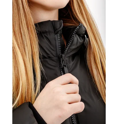 Пуховик унисекс Rains Jackets Black 1506-BLACK