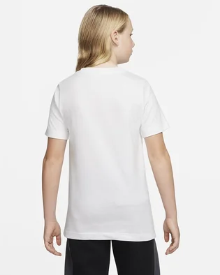 Футболка детская Nike Big Kids (Boys) T-Shirt White Do1814-100