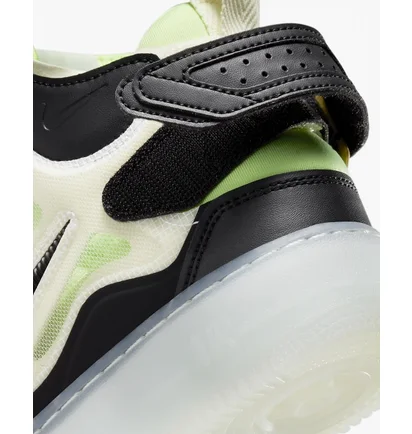 Кроссовки мужские Nike Air Force 1 Mid React Black Dq1872-100