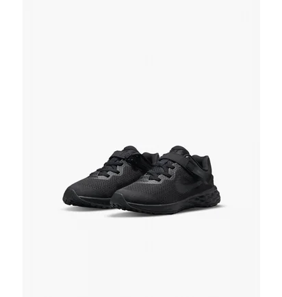 Кроссовки детские Nike Revolution 6 Flyease Nn (Ps) Black Dd1114-001