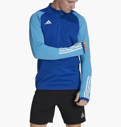 Кофта мужская Adidas Long-Sleeve T-Shirt Tiro23 C Tr Top Blue HU1309