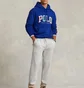 Худи мужское Ralph Lauren Fleece Logo Hoodie Blue 710890190003